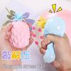 Creative Pineapple Stress Ball - Soft, Squeezable, and Fun Decompression Toy