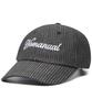 NOMANUAL Nm Stripe Ball Cap - Black