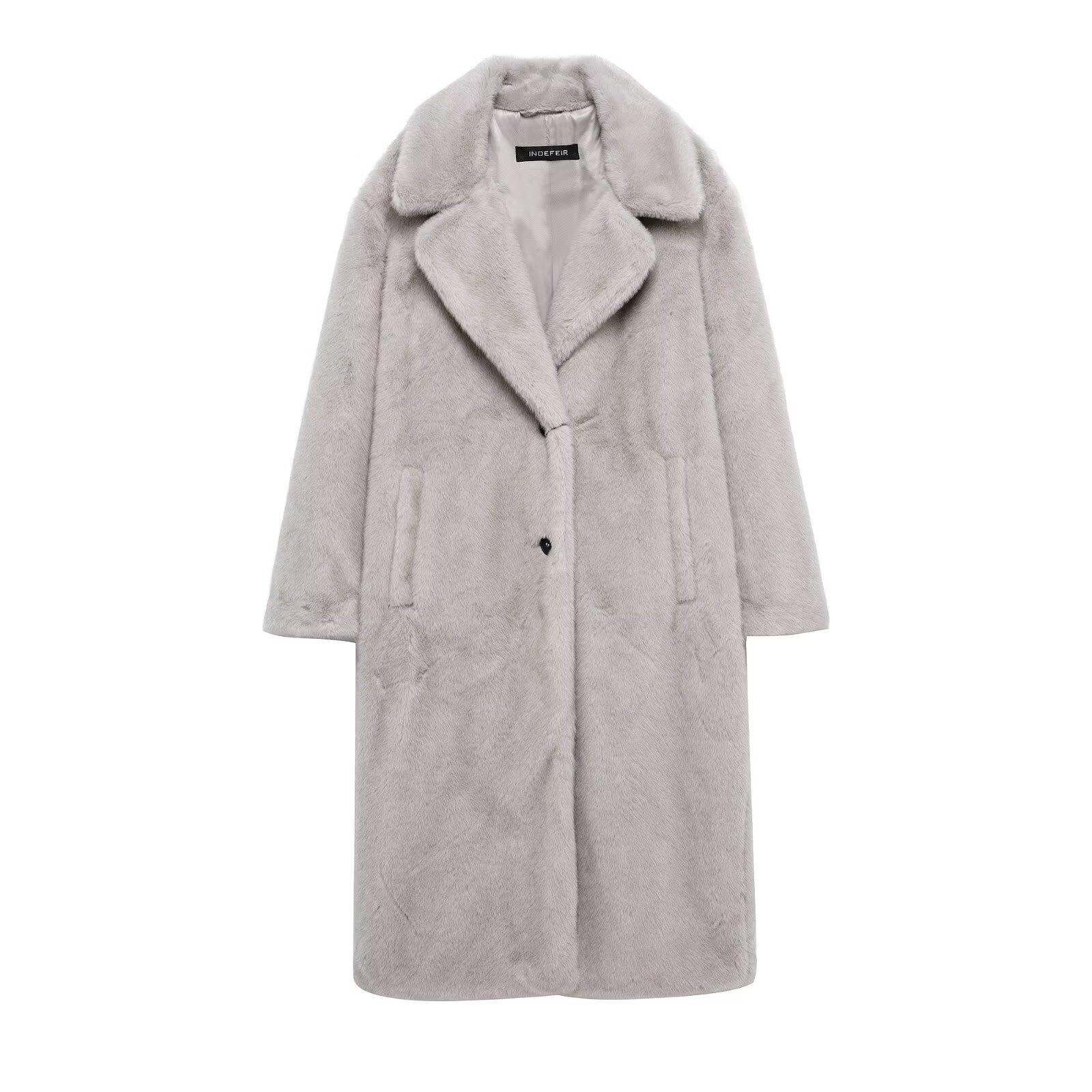 

Женское полупальто из искусственного меха TAOP&ZA - Коллекция Осень/Зима XS как