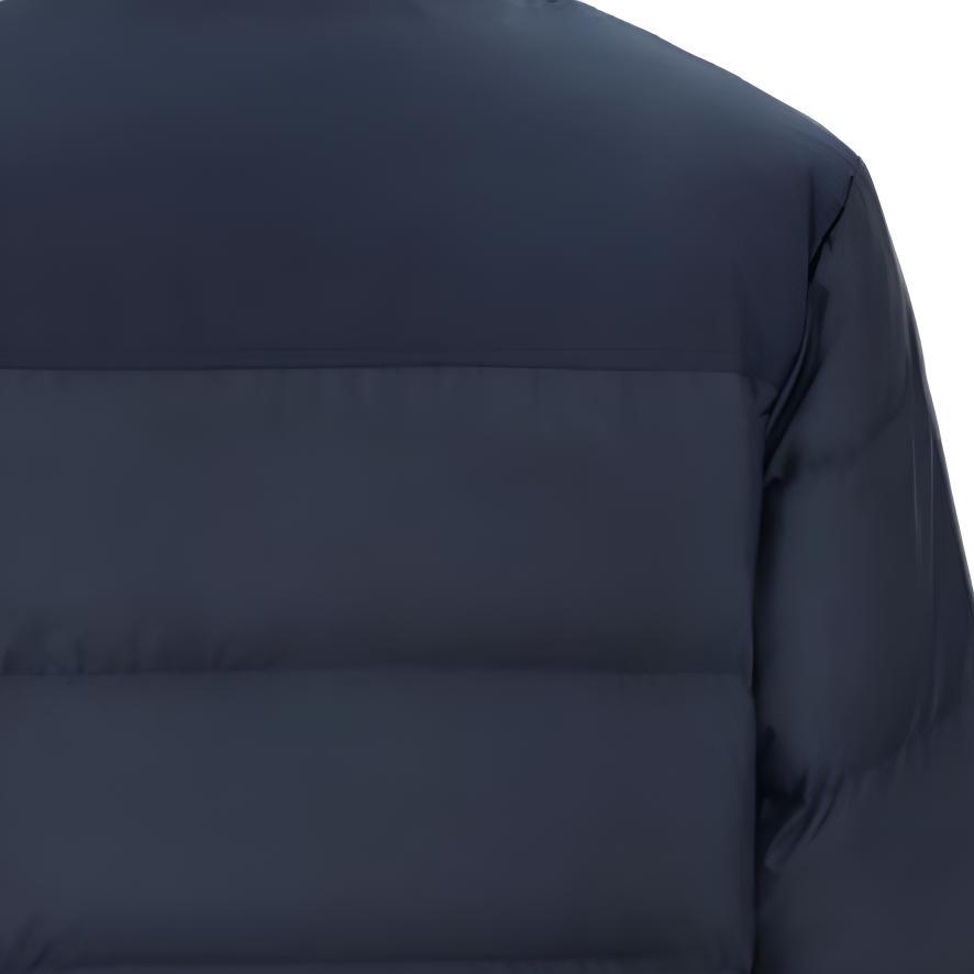 Converse Down Jackets Men's Blue 023 Stand Collar Moderate Puffer Jacket MCJ215-023