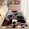 Sportlicher Teppich, Muhammad Ali Boxen Bomaye Knockout Collage Poster, Man Cave Dekoration, Rutschfeste Matte