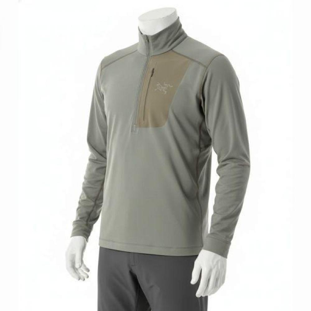 ArcTeryx Men LT Zip Neck Base Layer Long Sleeve T shirT aTpfm0 FORAGE/TATSUXL (around 105)