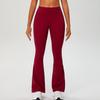 Grind tight hip lift yoga flared pants women's running quick-drying wide-leg sweatpants slightly pull fitness yoga pants