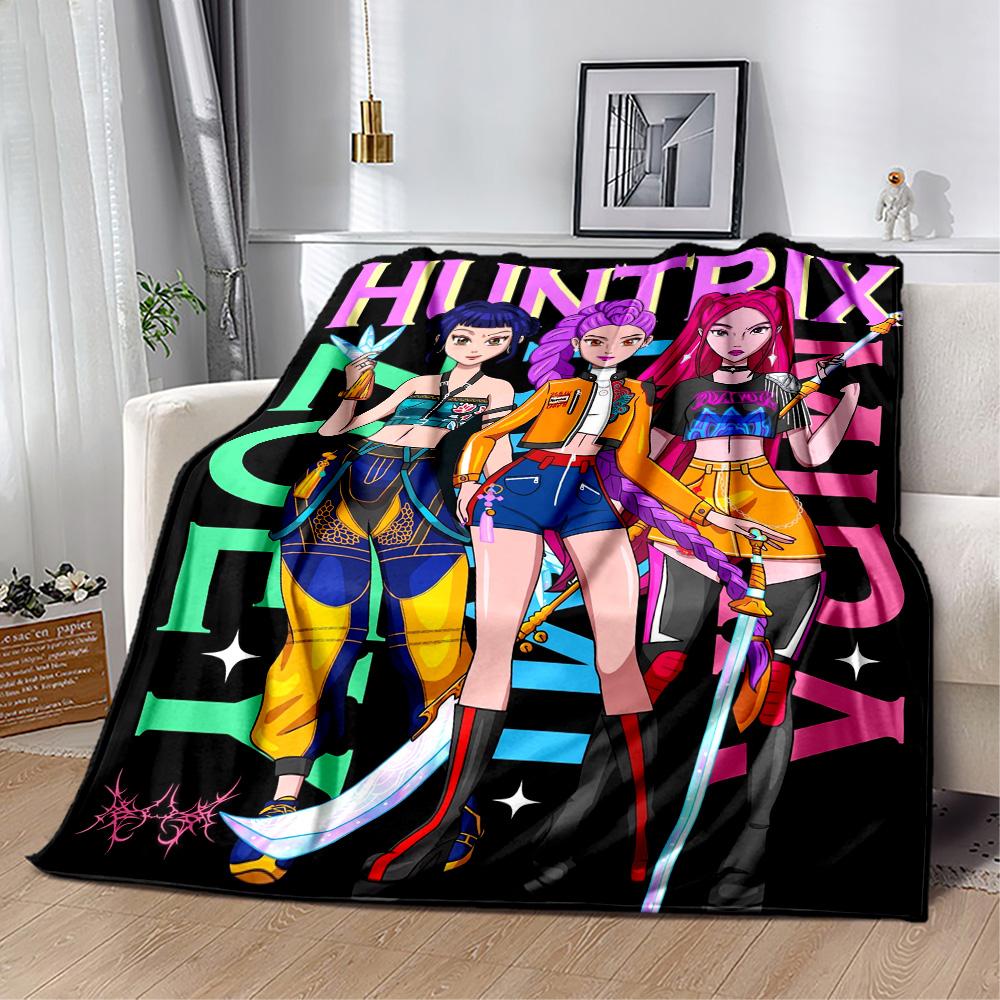 Huntress Power Squad Blanket Soft & Cozy Great for Bed Livingroom Chair Four Seasons Universal Modern Style Birthday Christmas Gift Blanket