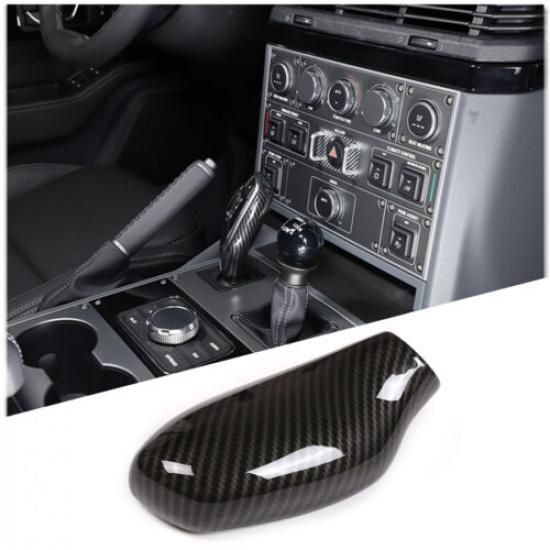 ABS Carbon fiber Car Gear Shift Knob Trim Cover For Ineos Grenadier -25
