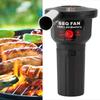 Handheld Fire Starter Strong Wind Power BBQ Fire Blower Electric Air Blower  BBQ Grill