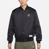 Nike Sportswear Varsity Woven Casual Rubiks Cube Long Sleeve Bomber Jacket Men Outerwear Black DH1380-010