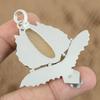 Natural Brown Amazonite Gemstone Pendant Owl 925 Sterling Silver For Women