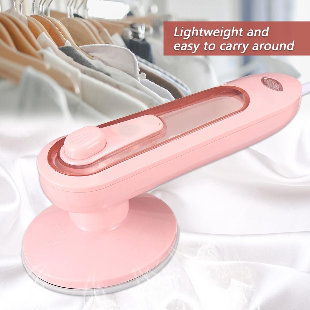 Mini Household Handheld hanging Iron Portable Iron Electric Garment Steamer Manual Ironing Machine Home Travel Fast Heat 30W 7.9"" * 3""