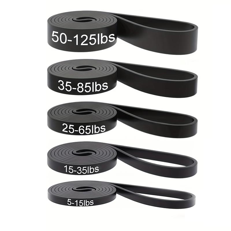 

5pcs/Set 5-125Lbs Different Wave Resistance Band, Pulling Band, Sports Exercise Band, Used for Fitness, Pulling Band, Muscle Tra