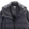 UNIQLO seamless down parka M black Men's Used