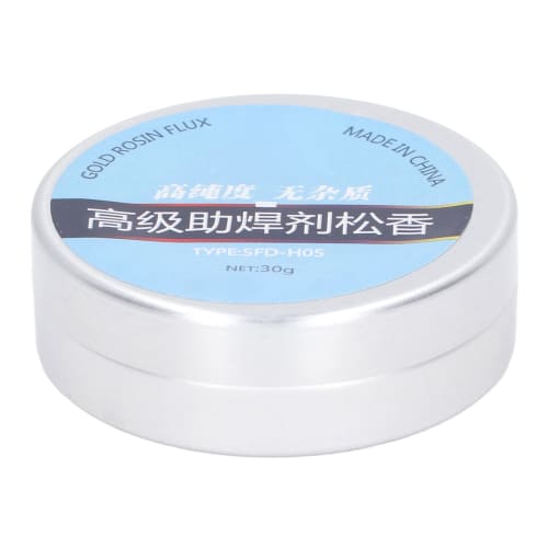 High-purity Soldering Flux Rosin Paste, 30g, Low Smoke, for Electronics Repair
