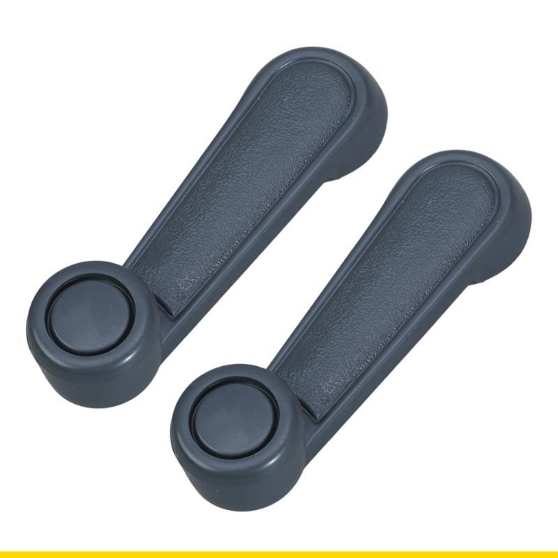 SZCH Window Crank Handle 2pcs Auto Window Handle Risers Winders Crank for T100, Pickup (Gray)