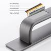 Aluminum Alloy No-Drill Anti-Theft Door Handle for Sliding, Bathroom, and Entrance Doors