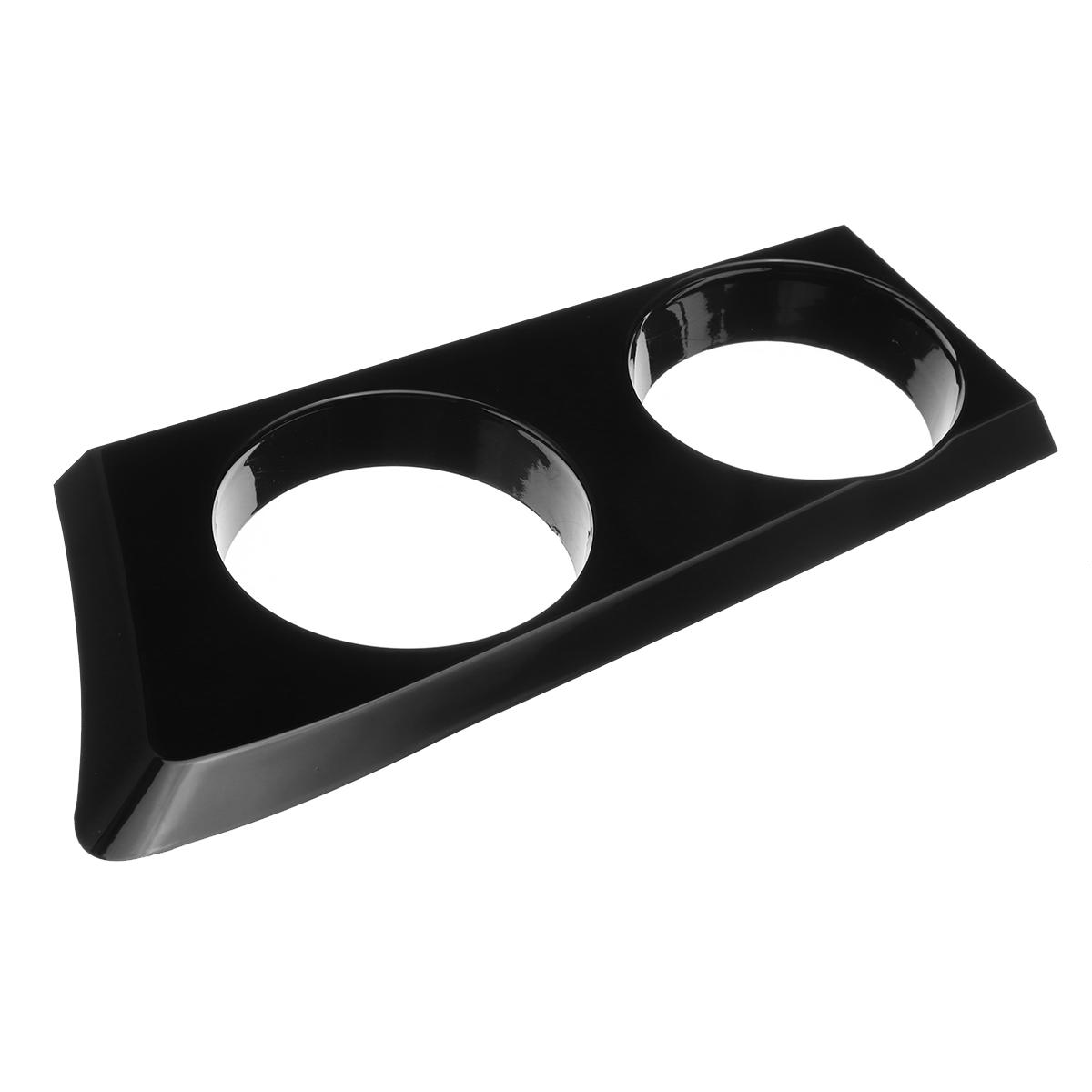 (LHD) For BMW 1 Series E81 E82 E87 E88 Glossy Black Carbon Look Car Drink Cup Holder Water Beverage Holder