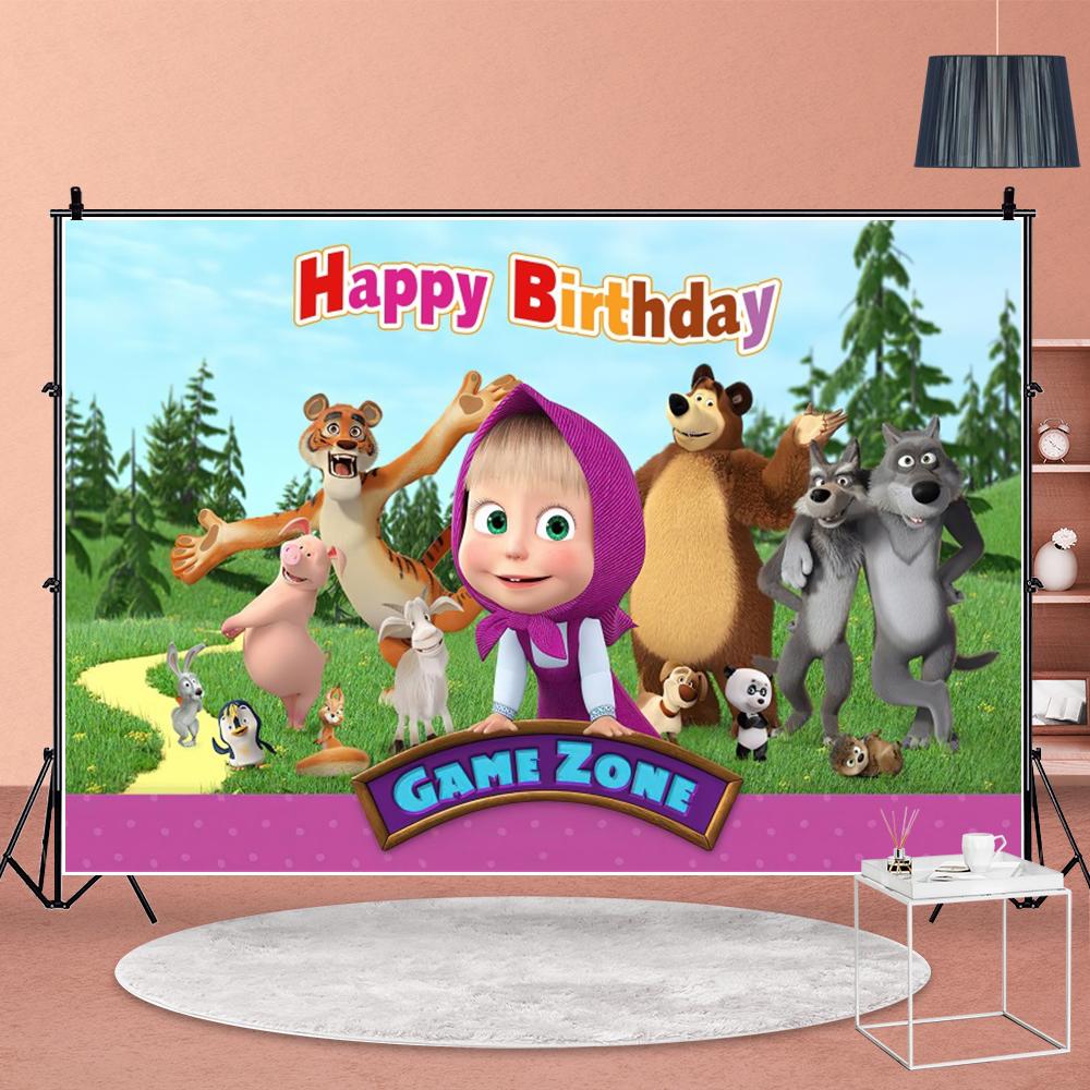 Mädchen und Bär Geburtstagsdekorationen Einweggeschirr Tischdecke Becher Teller Serviette Ballons Babyparty Kinder Partygeschenke