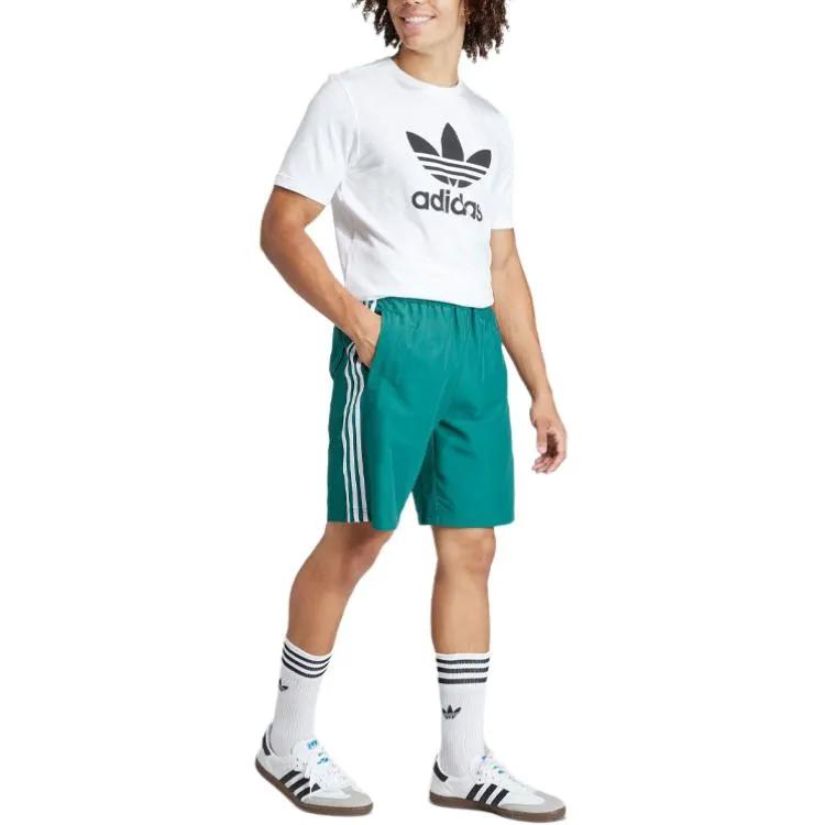Adidas Originals Sports Shorts Men's Forest Green Moderate (Unisex) Sports Shorts IW3644
