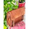 Real Pro Leather Vintage Brown Messenger Laptop Briefcase & Shoulder Bag