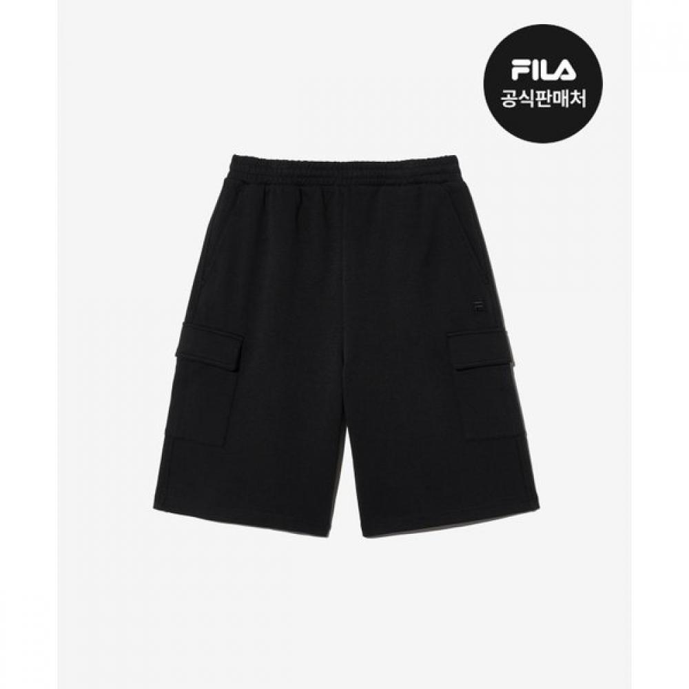 Fila Cotton Blend Cargo Semi Bermuda Pants