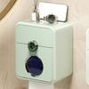 Wall Mounted Toilet Paper Storage Box Plastic Toilet Paper Holder Durable Paper Towel Box  Bathroom
