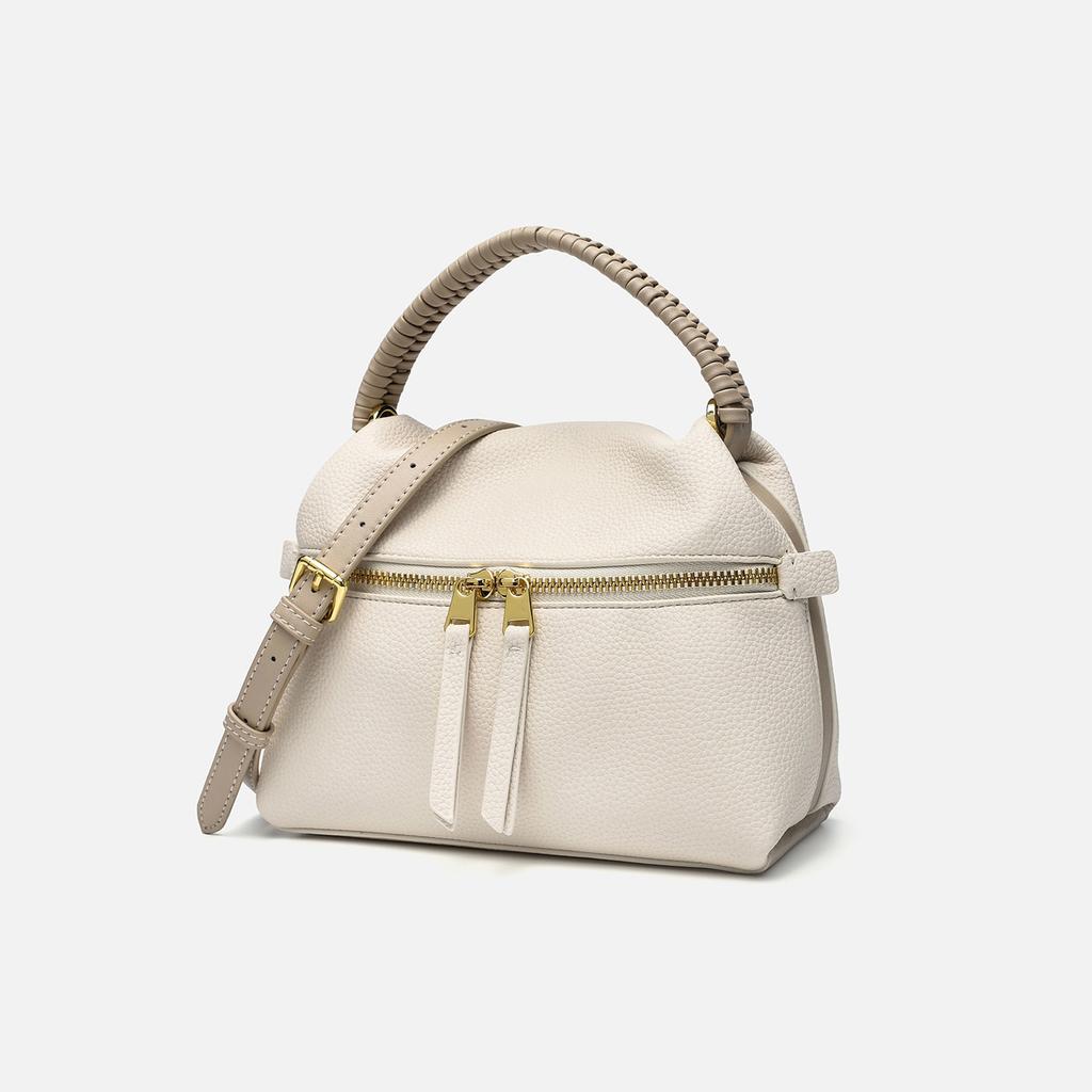 Stylish and simple casual portable women's bags, niche box bags, large capacity and high-end single shoulder messenger tote bags.