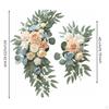2 Pieces Wedding Aisle Chair Decoration Ready To Use Artificial Flower Swag Set Handmade