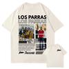 Rock Band Los Parras Tour 2025 T Shirt for Men Women Hiphop Streetwear Oversized Tops 100 Cotton TShirt 12231