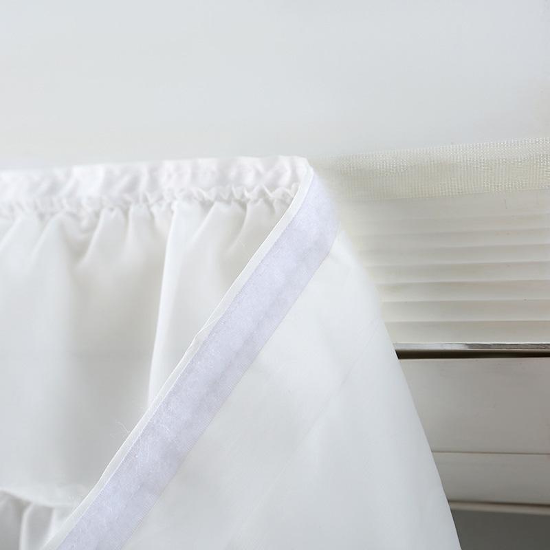 1PC Air Conditioner Washable Wall Mounted Hanging Prevent Direct Blowing Textil Protective Bag Dust Cover Wind Shield Curtain