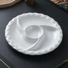 Lygil Ceramic Divided Serving Plate