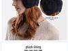 Unisex Winter Warm Plush Knit Wool Hat with Ear Protection