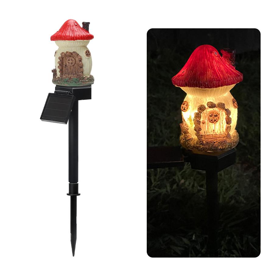 Solar Owl Statue Garden Light LED Waterproof Powered Outdoor Decoration for Garden Patio, Animal Owl Shape Solar Led Light