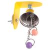 Parrot Bell Toys Birds Chewing Hanging Cage Bite Accessories Parakeet Beads Play Parrotlet Enrichment Toys  Pet Bird Supplies