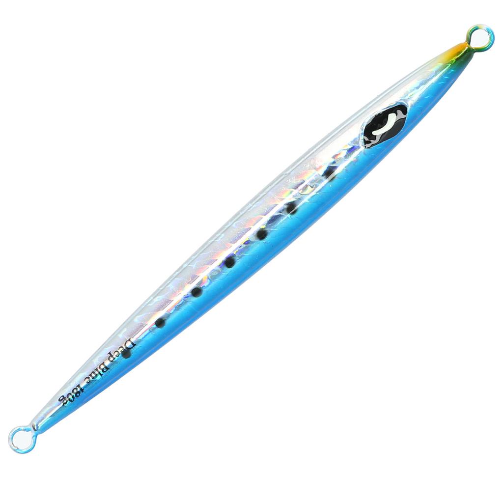 180g Metal Artificial Simulation Fishing Lure Luminous Jigging Fast Sinking Bait Tackle