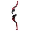 2 Pcs Foldable Clutch Brake Lever 6 Gear Adjustable Folding Brake Handle Lever for MSX 125 GROM 2014 To 2023