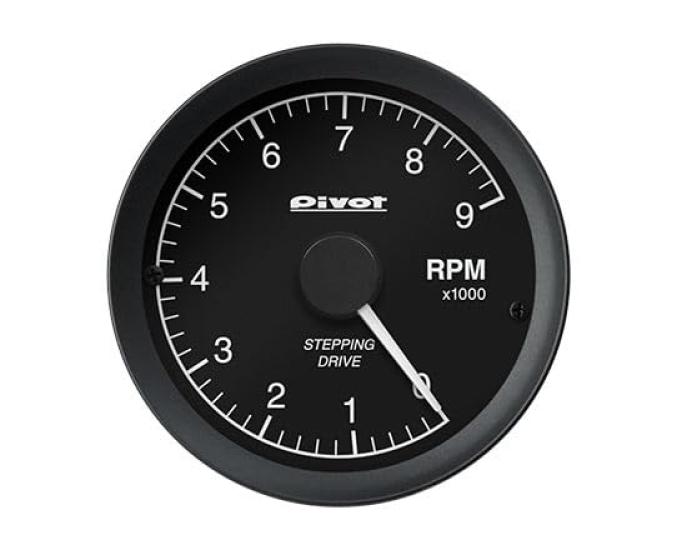 PIVOT LOT Tachometer Link Gauge with OBD Connection (White Illumination)