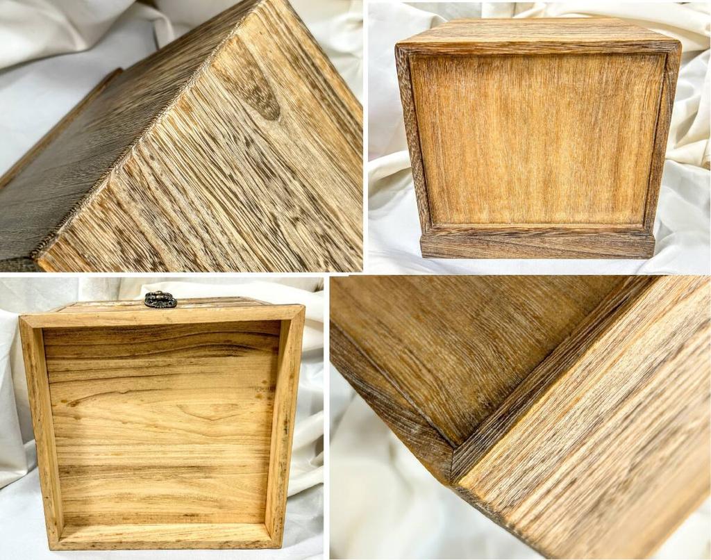[USED]Aizu Yamago Paulownia Wood Maki-e (Lacquer Art) "Hana-temari" Mini Chest / Small Cabinet / Accessory Box – 2-Drawer Unit – Paulownia Craftwork