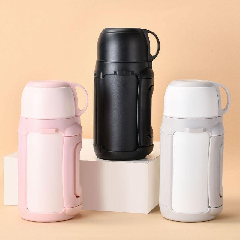 Large Capacity Thermos Cup 316 Stainless Steel Water Bottle for Home Use, Portable for Babies, Travel for Moms, Warm Water Bottle