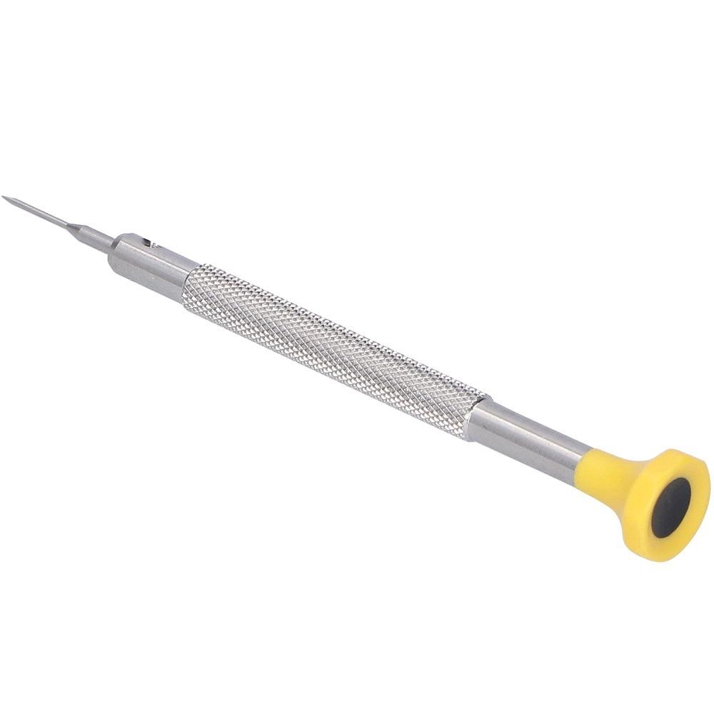 Anti Slip Knurled Handle Watch Screwdriver One Word Watch Repairing Screwdriver Watch Maintenance