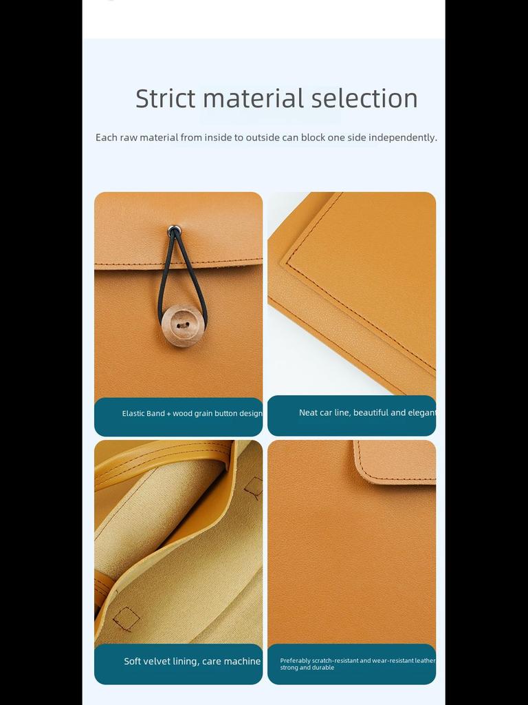 Fashionable Laptop Briefcase for Apple, Huawei, Xiaomi 14-15"