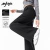 MJ STYLE Women's High-Waist Paneled Straight-Leg Sweatpants