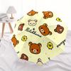 1pc Rilakkuma Cute Bears Chick Pattern Umbrella with Plastic Handle,Suitable for All Seasons Home Travel Outdoor UmbrellaM1128