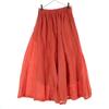 ICHI Antiquites Maxi Length Skirt Orange Women Used