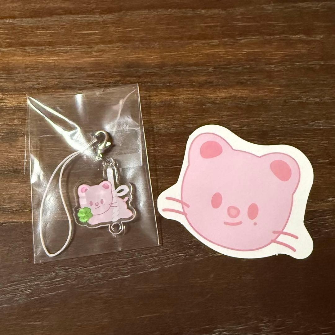 [USED] Stray Kids Fan Meeting Admission Bonus Charm 4/4 Genielet