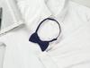 [Allegra K] Knit Bow Tie, Adjustable, for Weddings, Graduations, Men's & Women's, Navy Blue, 6 X 11 Cm