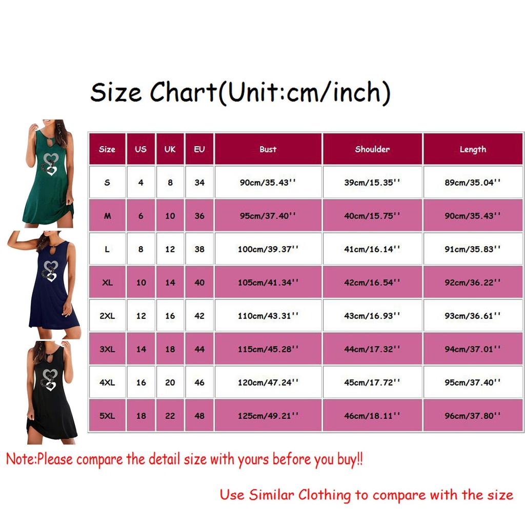 Women Summer  Print Hollow Out Sleeveless Loose Tank Mid Dresses