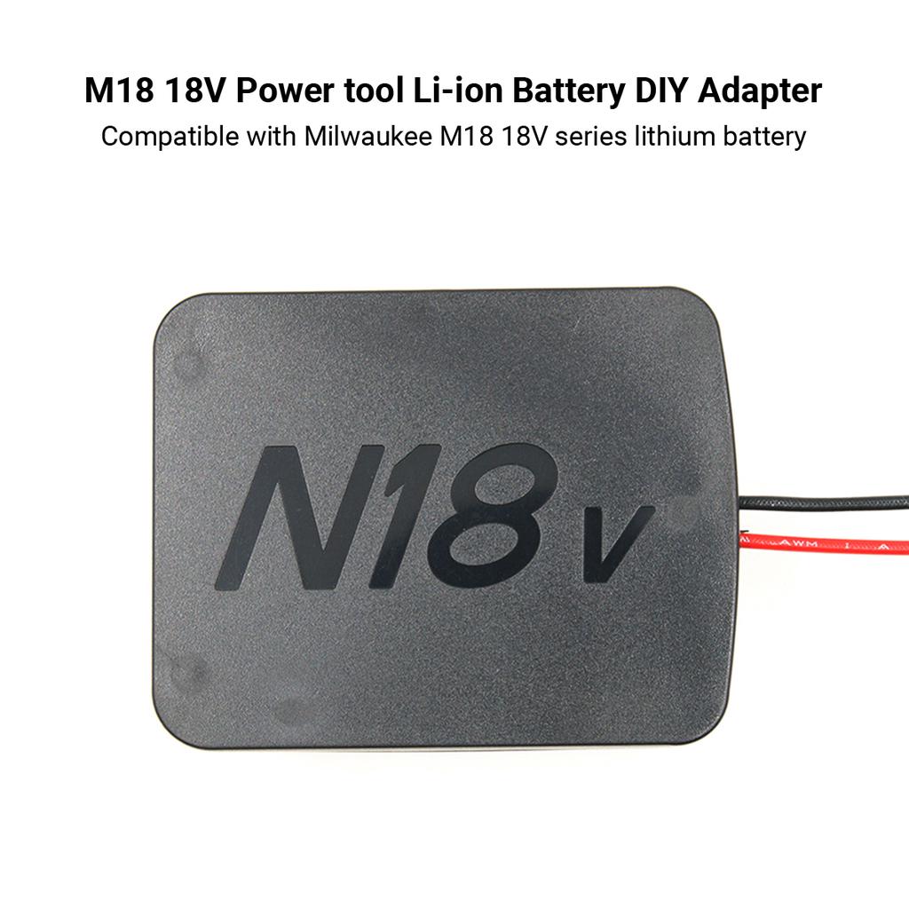 M18 18V Battery Converter Adapter Converter Compatible with Milwaukee M18 18V Series Lithium