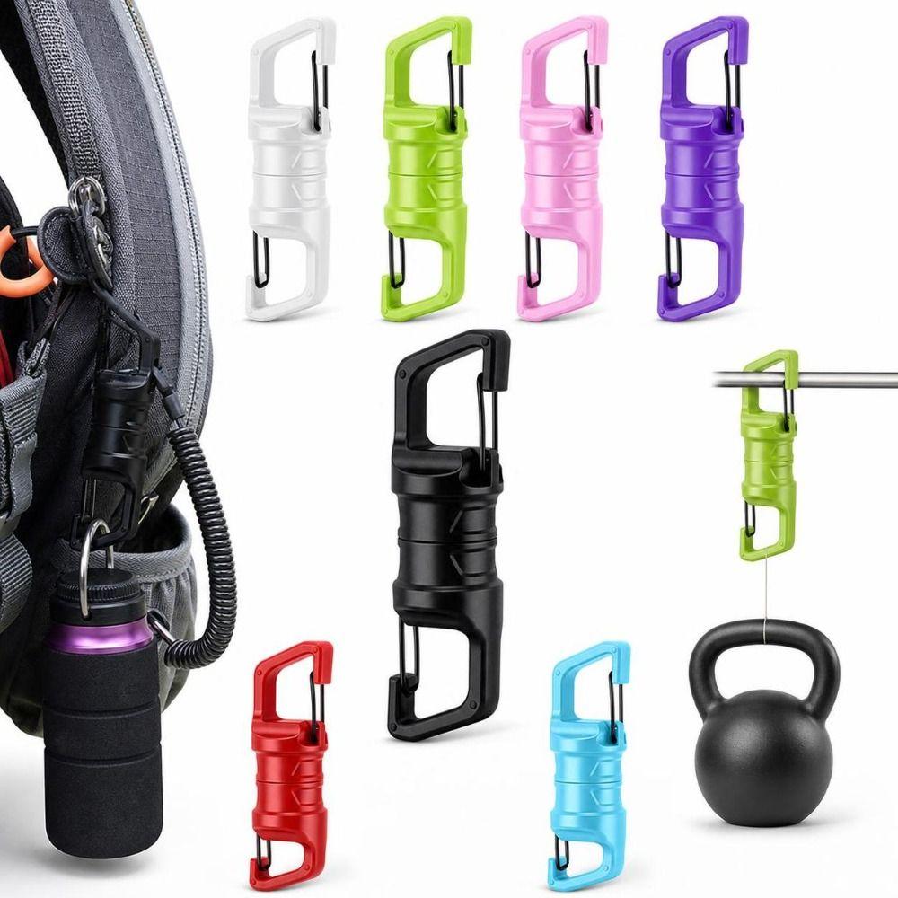 Compact Lure Magnetic Telescopic Buckle Double-sided Magnet Multi-Function Carabiner Hiking Gear