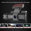 3 Inch Car Camera Recorder Dual Front And Inside HD Night 1080P Assecories Dash Car Vision Black Car DVR Box Cam V9X1
