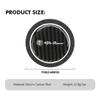 For Alfa Romeo 1/2pcs Car Waterproof Anti Slip Mat Coaster Silicone Water Cup Mat 159 Giulietta 156 147 Giulia Mito GT Stelvio esz566
