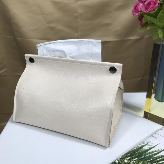 

Коробка для салфеток, текстура Crazy Horse, искусственная кожа, современный стильный куб, коробка для салфеток-декоративный органайзер для стола, ванной комнаты, офиса